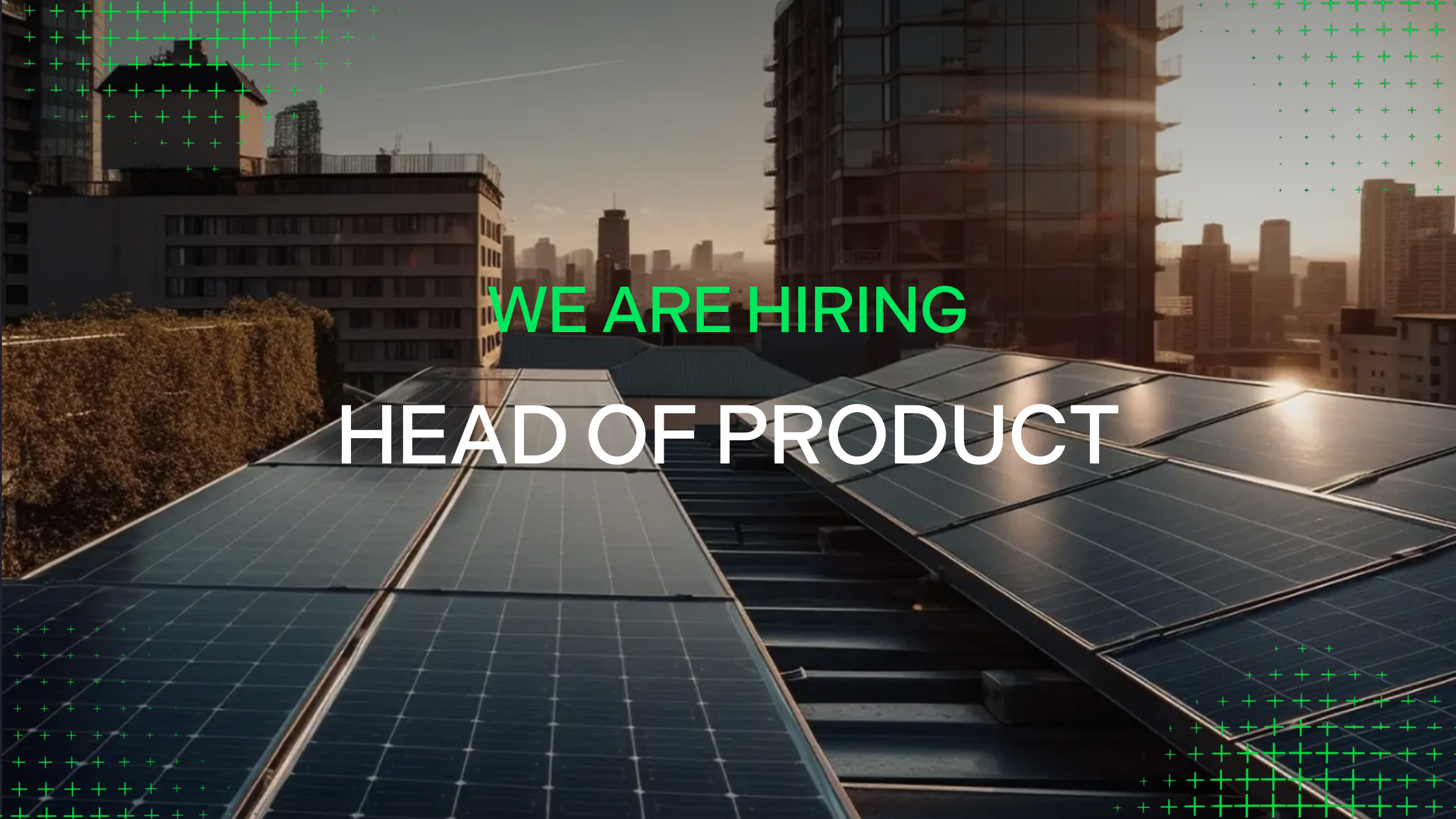 We are now recruiting for a new Head of Product to join our senior team