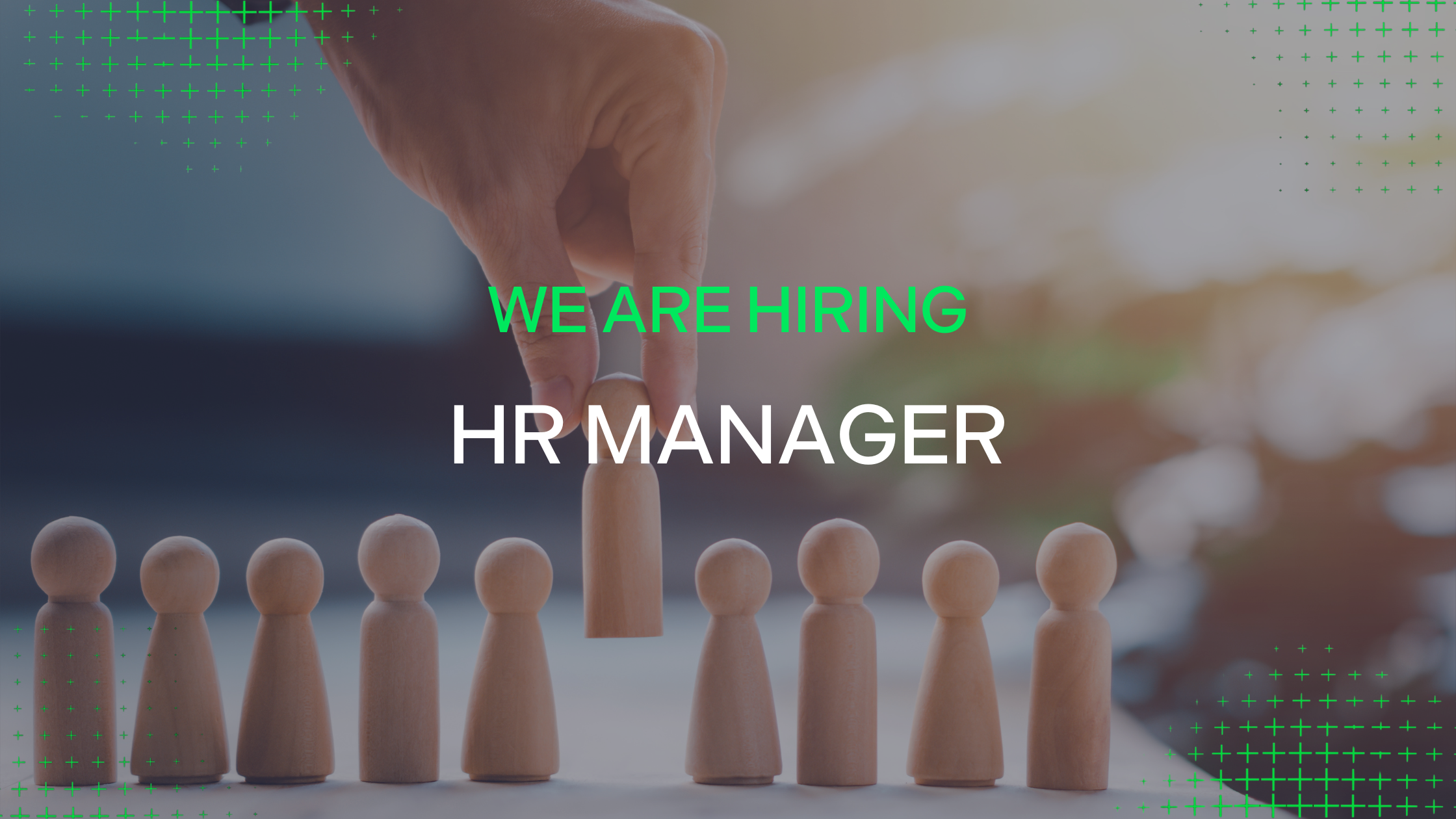 Join us as our new HR Manager